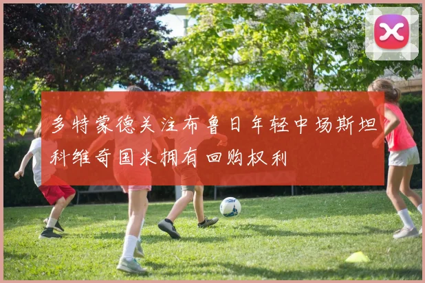 多特蒙德关注布鲁日年轻中场斯坦科维奇国米拥有回购权利
